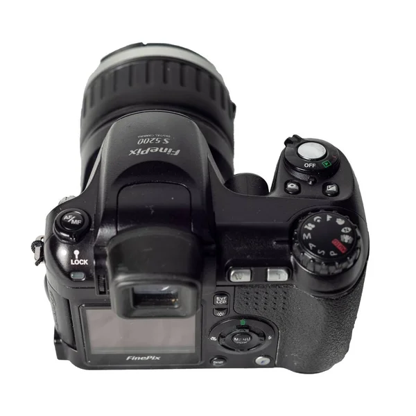 Eine Alte Digitalkamera Von 2005 Mit Fehlender Fujifilm Finepix S5200 — Stockfoto