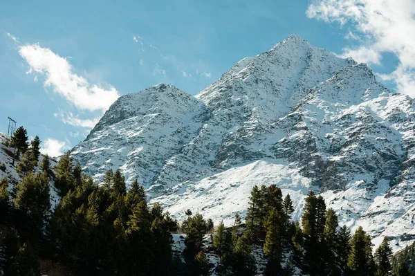 Panorámás Gyönyörű Kilátás Hegy Ama Dablam Gyönyörű Úton Everest Bázis — Stock Fotó