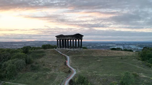Eine Schöne Aufnahme Des Penshaw Denkmals Der Stadt Sunderland Nordostengland — Stockfoto