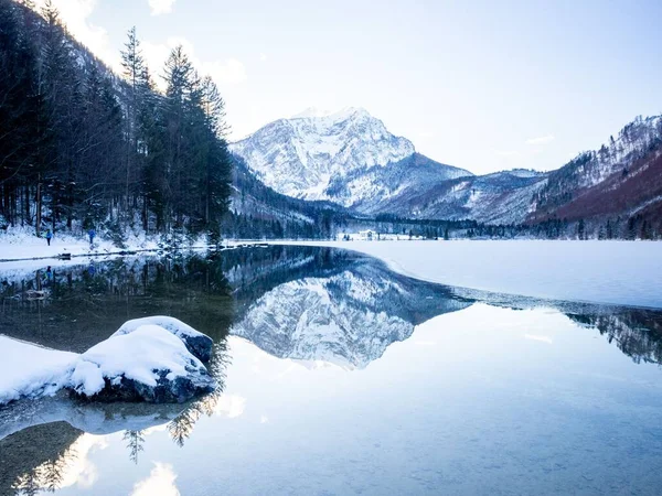 Озеро Лангбат Озере Австрия — стоковое фото
