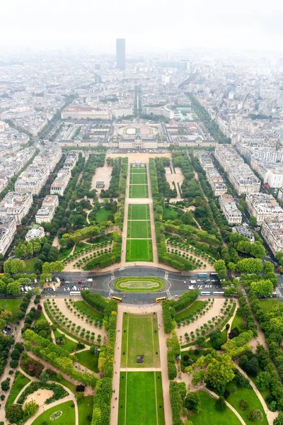 stock image A beautiful view of Paris from the Eiffel Tower in France