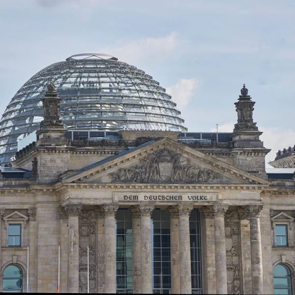 Знімок Докладної Інформації Про Будинок Бундешаусі Берлін Німеччина — стокове фото
