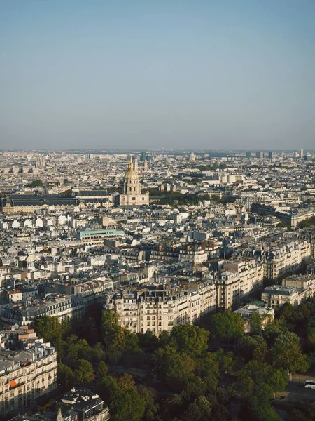 Ein Stadtbild Von Paris Frankreich Einem Sonnigen Tag — Stockfoto