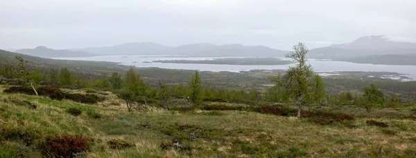Piękny Krajobraz Jotunheimvegen Norwegia — Zdjęcie stockowe