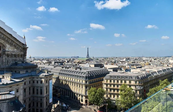 Міський Пейзаж Будівлями Сонячний День Париж Франція — стокове фото