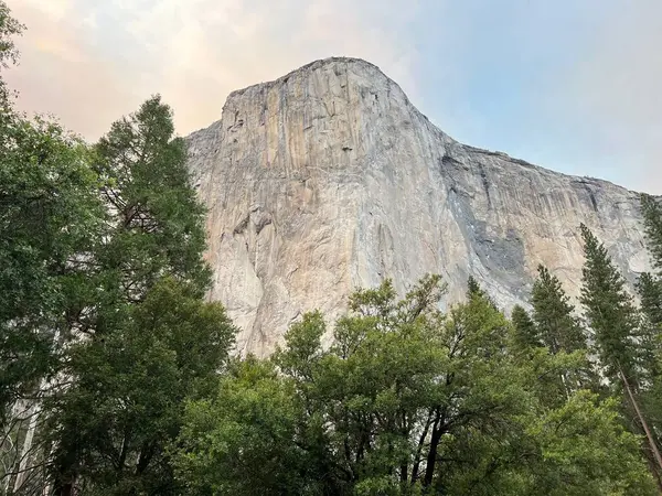 Paysage Dans Half Dome Parc National Yosemite Californie — Photo