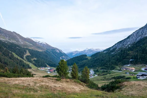 Friedliches Gebirgstal Bei Obertauern Österreich — Stockfoto