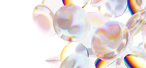 空の白い背景に単離された透明なビタミン薬のイラスト — ストック写真