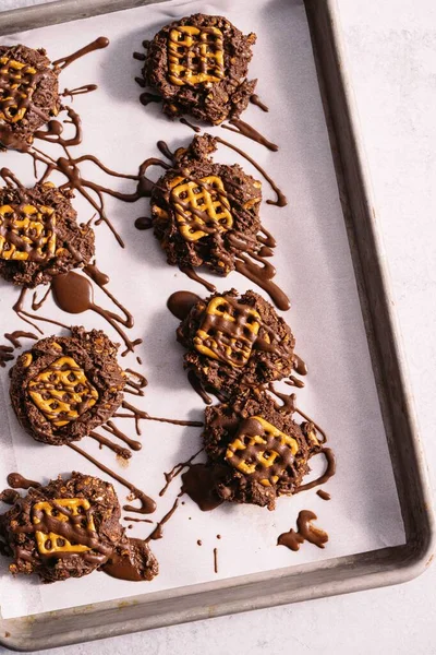 Bretzel Beurre Arachide Chocolat — Photo