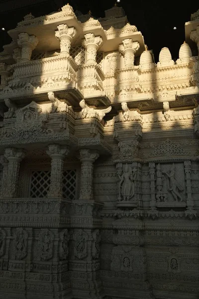 로빈빌 Baps Shri Swaminarayan Mandir 의아름다운 — 스톡 사진