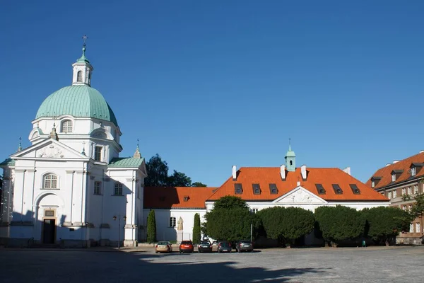 Immagine Della Chiesa Cattolica Romana San Casimiro Varsavia Polonia — Foto Stock