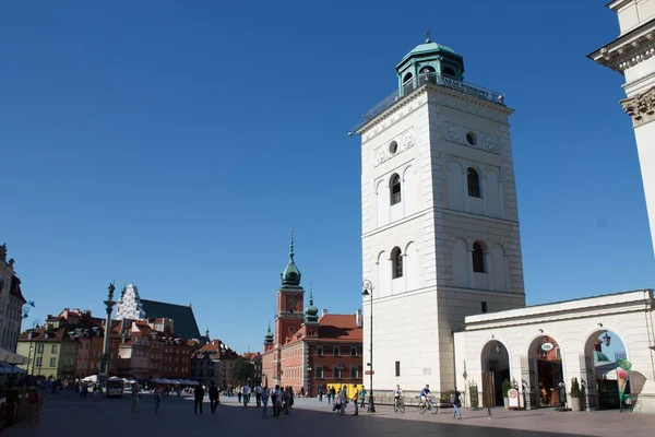 Kościół Anny Zabytkowym Centrum Warszawy Polska — Zdjęcie stockowe