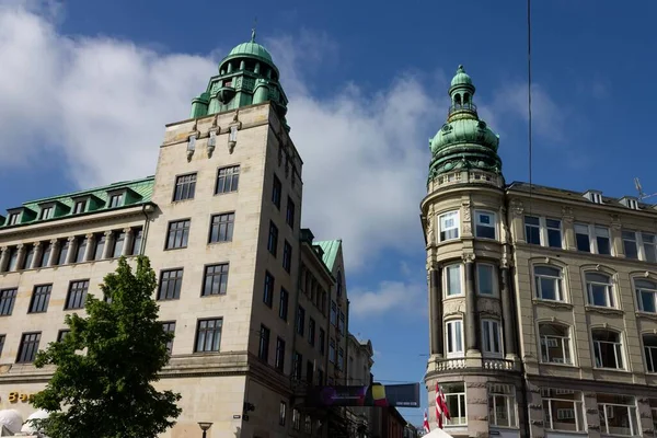 Una Hermosa Foto Edificios Históricos Copenhague Dinamarca — Foto de Stock