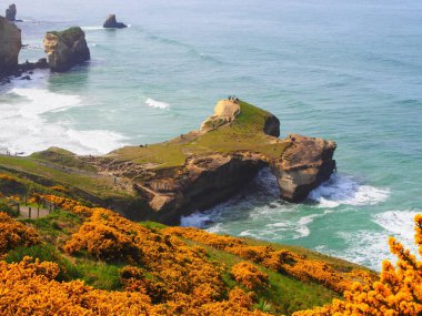 Sonbaharda güzel bir sahil şeridi