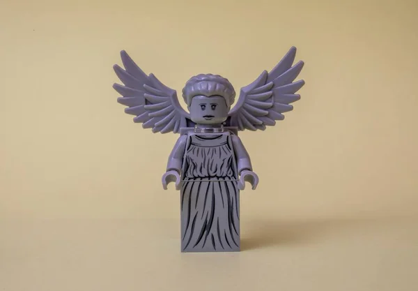 Egy Lego Seping Angel Bbc Who Jából — Stock Fotó