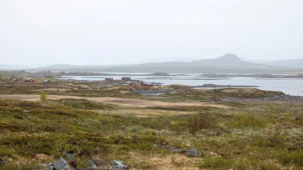 Чудовий Краєвид Йотунхеймвегені Норвегія — стокове фото