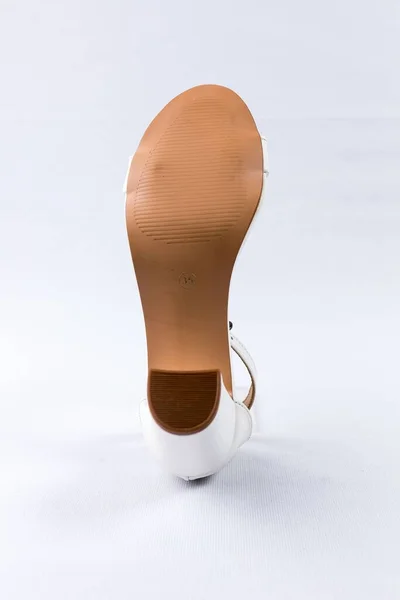 白い背景の上の靴のペア — ストック写真