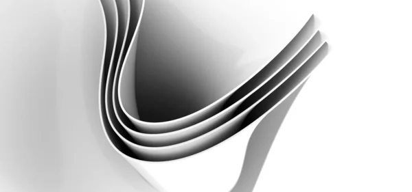 Иллюстрация Серебряных Шелковистых Листов Изолированных Пустом Фоне Фона Накладок — стоковое фото