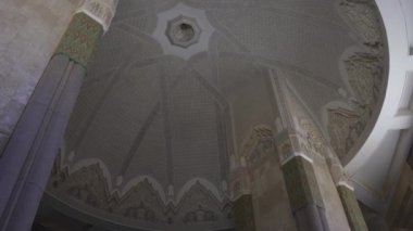 Kazablanka, Fas 'taki Hasan II Camii' nin içinde..