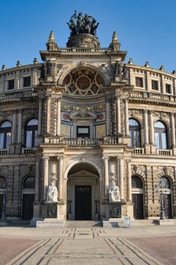 Almanya, Dresden 'de Sakson Opera Binası