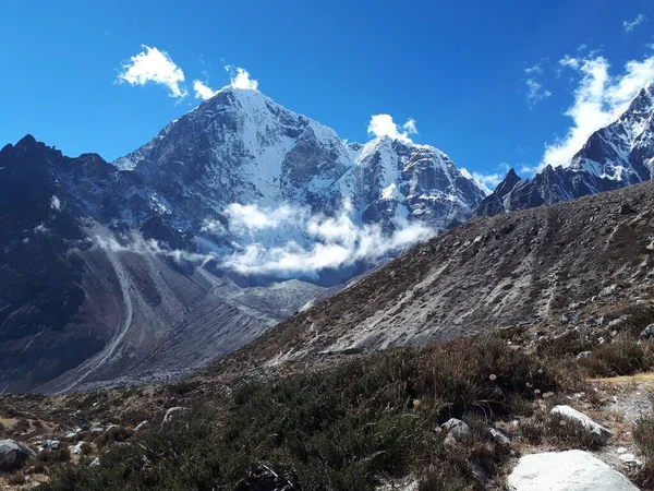 Прекрасний Вид Гору Еверест — стокове фото
