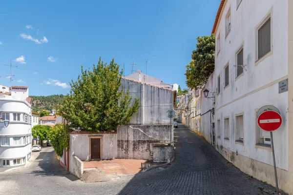 Όμορφα Κτίρια Στην Ιστορική Περιοχή Της Πόλης Portalegre Πορτογαλία — Φωτογραφία Αρχείου