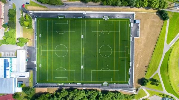 Football Pitch Astro Turf Soccer — Stock Photo, Image
