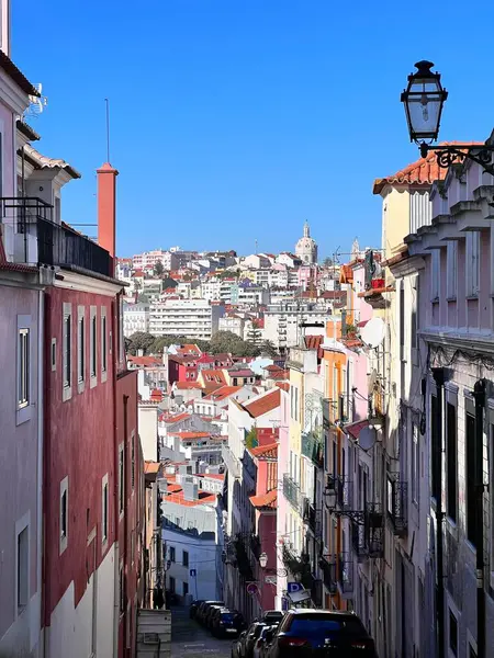 När Jag Gick Lissabons Gator Fångade Jag Det Här Skottet — Stockfoto