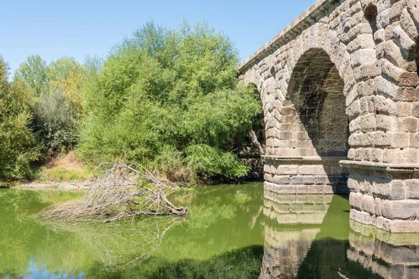 Obrázek Římského Mostu Vila Formosa Okrese Portalegre Portugalsko — Stock fotografie