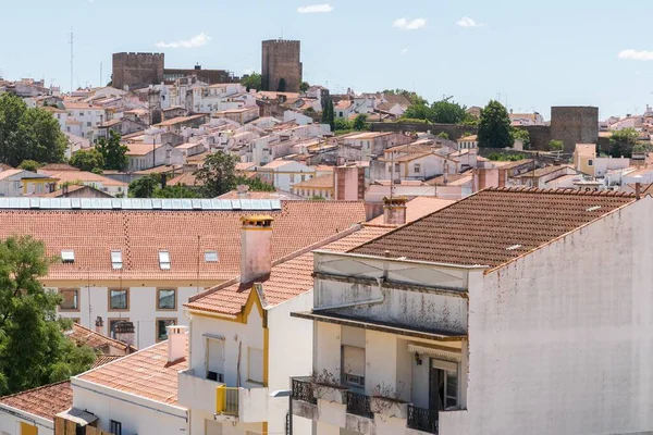 Paysage Sur Quartier Historique Ville Portalegre Portugal — Photo