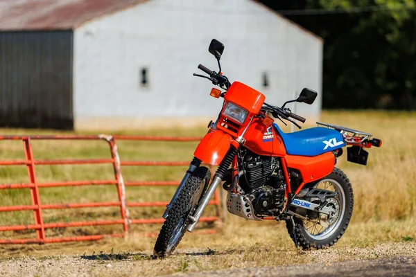 1985 Honda Xl600R Double Moto Sport — Photo