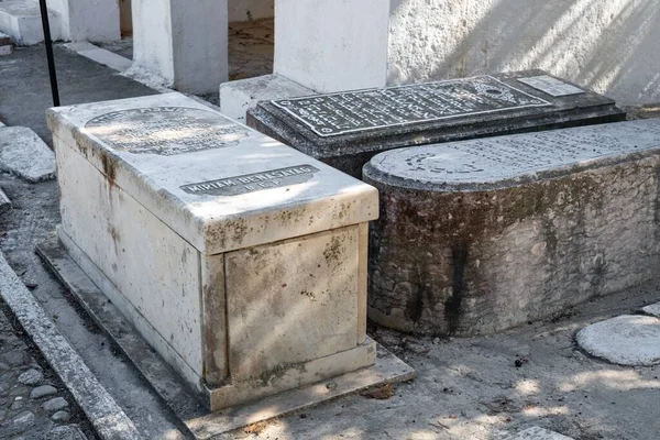 Velho Cemitério Judeu Cidade Tanger — Fotografia de Stock