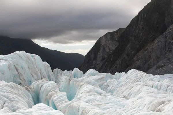 Льодовик Франца Йозефа Новій Зеландії — стокове фото