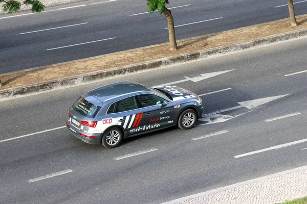 Acp Automovel Clube Portugal Şirketinin Caddedeki Yardım Aracı — Stok fotoğraf