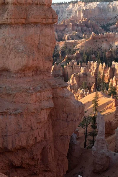 Een Prachtig Geologisch Landschap Met Rotsformaties Bryce Canyon National Park — Stockfoto