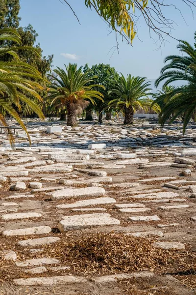 Een Oude Joodse Begraafplaats Stad Tanger — Stockfoto
