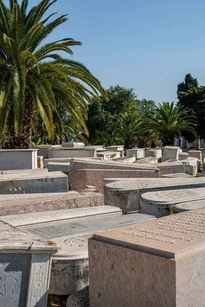 Старое Еврейское Кладбище Городе Танжер — стоковое фото