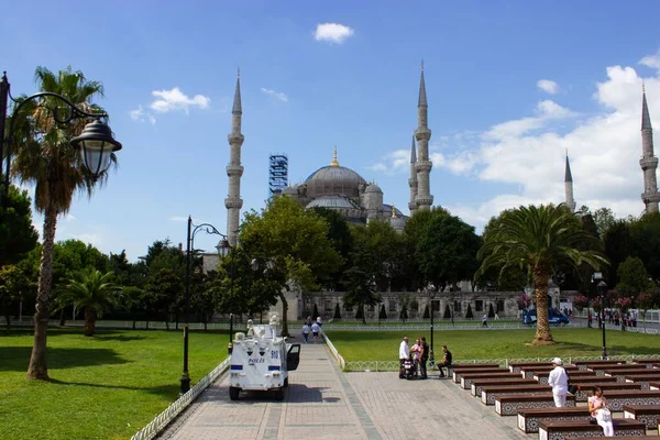 Mesquita Azul Fateh Istambul — Fotografia de Stock