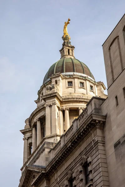 Vertical Shot Central Criminal Court Old Bailey Street London United — Stock Photo, Image