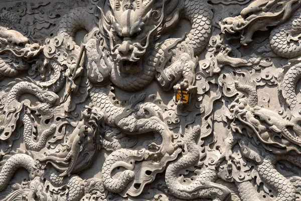Closeup Shot Traditional Asian Statues — Stock Photo, Image