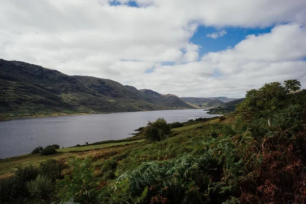 Piękne Góry Parku Narodowym Connemara Irlandia Regionie Galway — Zdjęcie stockowe