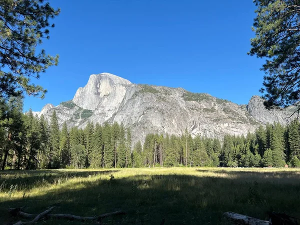 stock image A landscape in Half Dome, Yosemite National Park, California