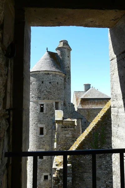 Vertical Shot Gratot Castle France — Stock Photo, Image