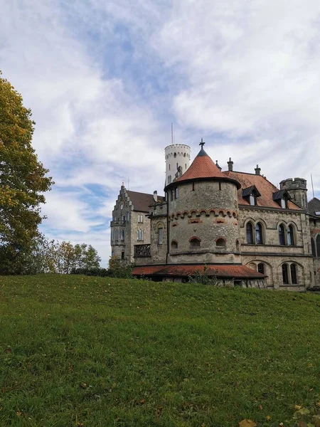 Una Splendida Vista Castello Haut Koenigsbourg Francia — Foto Stock