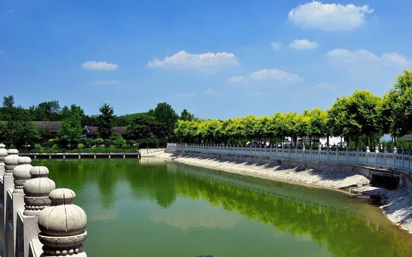Uma Bela Paisagem Palácio Verão Pequim China — Fotografia de Stock