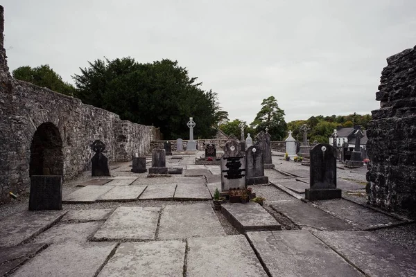 Rlanda Nın Galway Bölgesindeki Cong Manastırı — Stok fotoğraf
