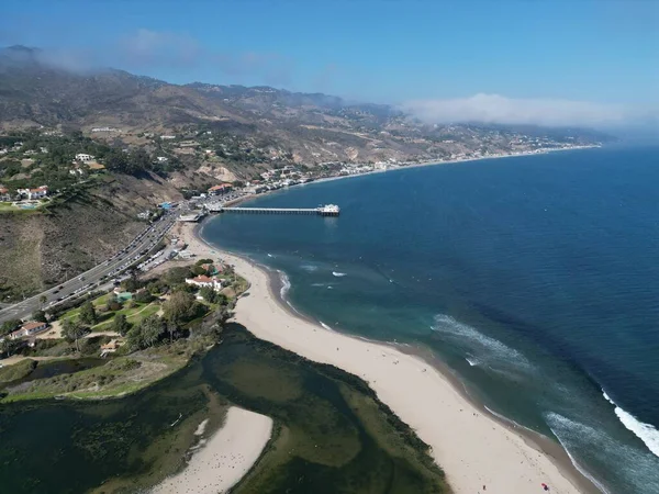 Una Splendida Vista Sul Mare Malibu Stati Uniti America — Foto Stock