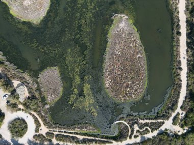 Malibu 'da güzel bir deniz manzarası, Amerika Birleşik Devletleri