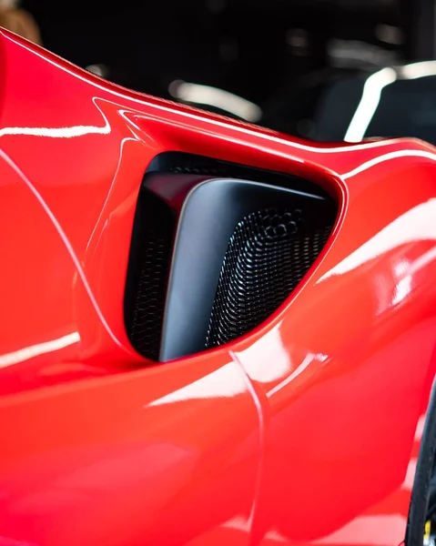 Ferrari Stradale Side Air Intake Belo Horizonte Brazil — Stock Photo, Image