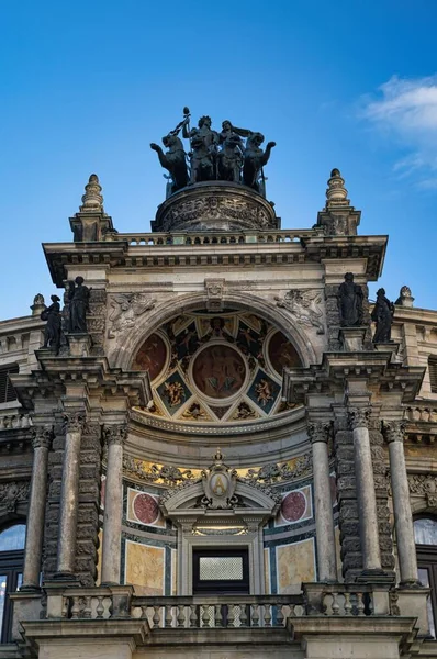 Sächsische Oper Dresden Deutschland — Stockfoto